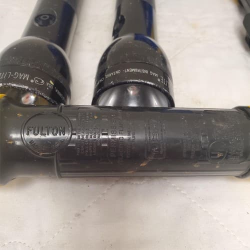 Lot of 4 Fulton Permissible Electric Flashlight & Maglite flashlight LOT-195 - Thumbnail 7