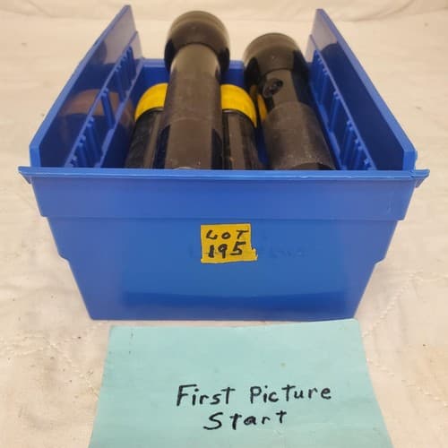 Lot of 4 Fulton Permissible Electric Flashlight & Maglite flashlight LOT-195 - Thumbnail 2