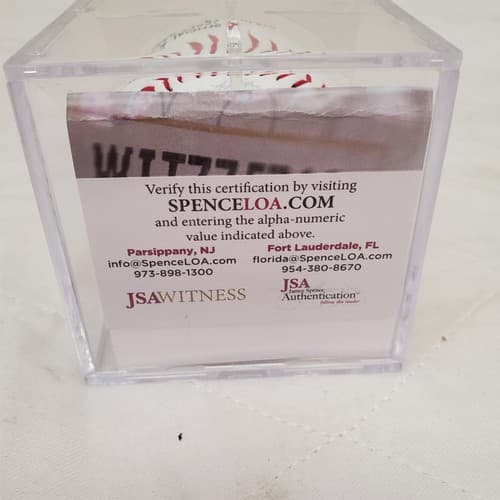 Jose Canseco Autographed Official Major League Baseball with Display Case - Thumbnail 7