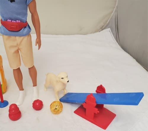 2019 Mattel Barbie Doll You Can Be Anything Dog Trainer Playset - Thumbnail 3