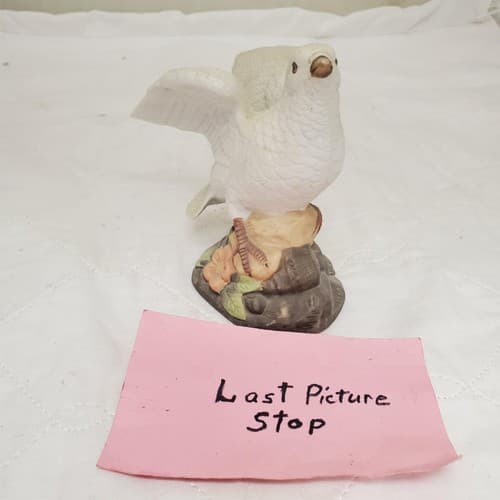 White Dove Ceramic Porcelain Figurine #2 - Thumbnail 6