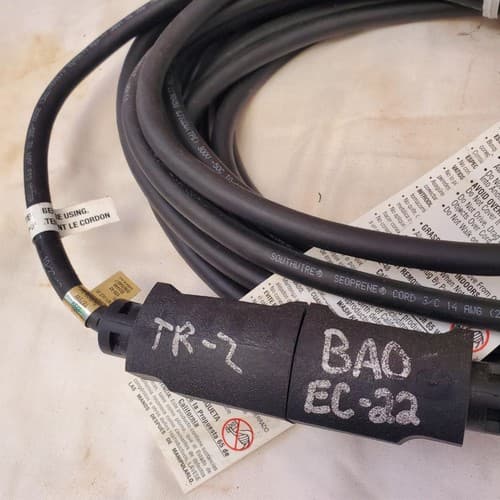 Southwire Seoprene 3C 14AWG 300V SJTOOW Water Resistant Cord LOT-229 - Thumbnail 5