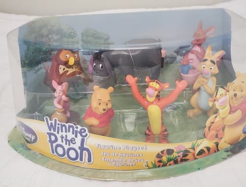 Disney Store 1896-DB Winnie the Pooh Figurine Playset - Thumbnail 2