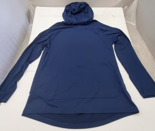 Under Armour Men's Lightweight Long Sleeve Blue Hoodie Size Large - Image 1