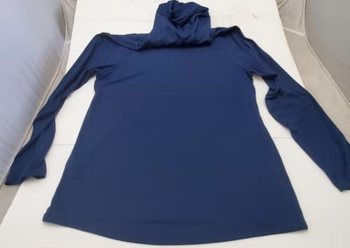 Under Armour Men's Lightweight Long Sleeve Blue Hoodie Size Large - Thumbnail 4