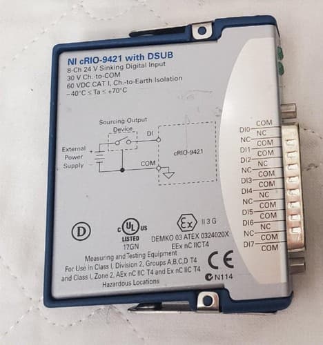 National Instruments NI cRIO-9421 with DSUB Module - Image 1