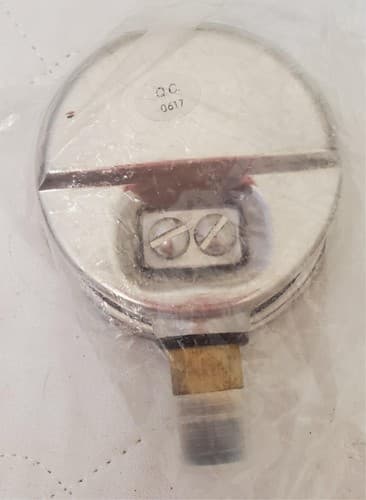 Liquid Filled 5000 PSI Stainless Steel Pressure Gauge - Thumbnail 3