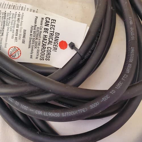 Southwire Seoprene 3C 14AWG 300V SJTOOW Water Resistant Cord LOT-229 - Thumbnail 6