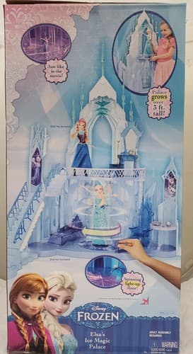 Disney Frozen Elsa's Ice Magic Palace Playset - Thumbnail 4