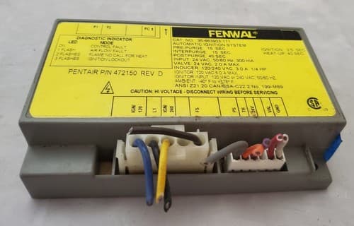Fenwal 35-663903-111 Automatic Ignition Control Module 24 VAC - Image 1