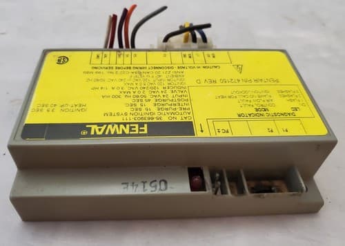 Fenwal 35-663903-111 Automatic Ignition Control Module 24 VAC - Thumbnail 2
