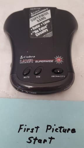 Cobra Trapshooter 4 RDL-512SW Superwide Band Radar Laser Detector - Image 1