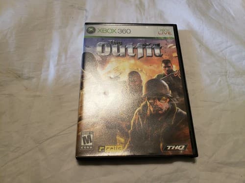 The Outfit Microsoft Xbox 360 2006 THQ Inc Relic Entertainment Game Disc - Image 1