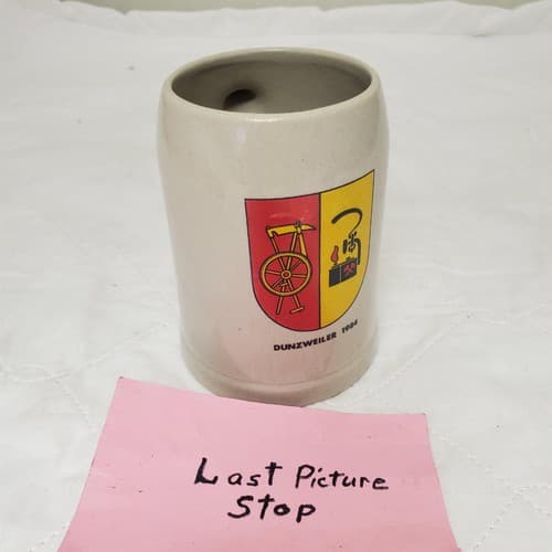 Dunzweiler 1984 Germany Beer Mug Stein - Thumbnail 7