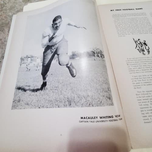 Vintage Used FOOTBALL Brown Yale GAME Official Program November 11, 1944 - Thumbnail 5