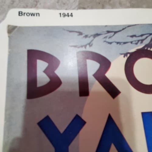 Vintage Used FOOTBALL Brown Yale GAME Official Program November 11, 1944 - Thumbnail 3