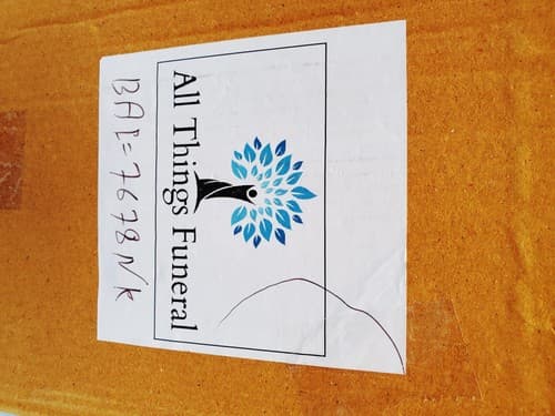 Modern Beautiful Design Handcrafted Urn for Human Ashes BAI-7678NK - Thumbnail 3