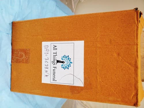 Modern Beautiful Design Handcrafted Urn for Human Ashes BAI-7678NK - Thumbnail 2