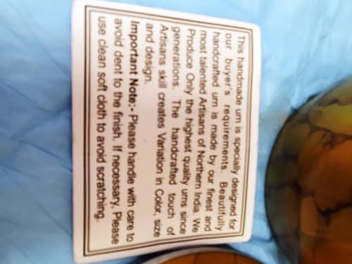 Modern Beautiful Design Handcrafted Urn for Human Ashes BAI-7678NK - Thumbnail 8