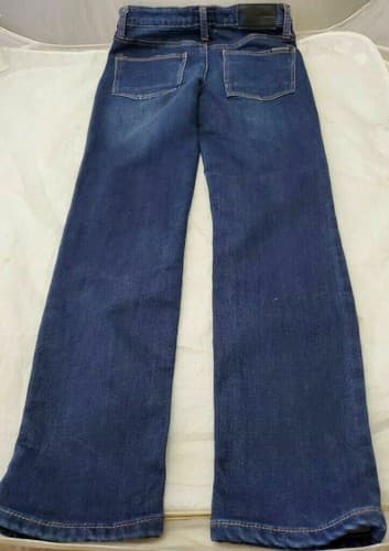 Hudson Boy's Size 12 Skinny Jeans Blue Solid Cotton Blend - Thumbnail 4