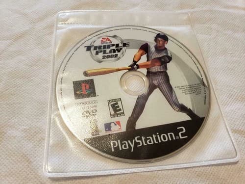 EA Sports Triple Play 2002 PS2 Playstation 2 - GAME DISC ONLY - Image 1