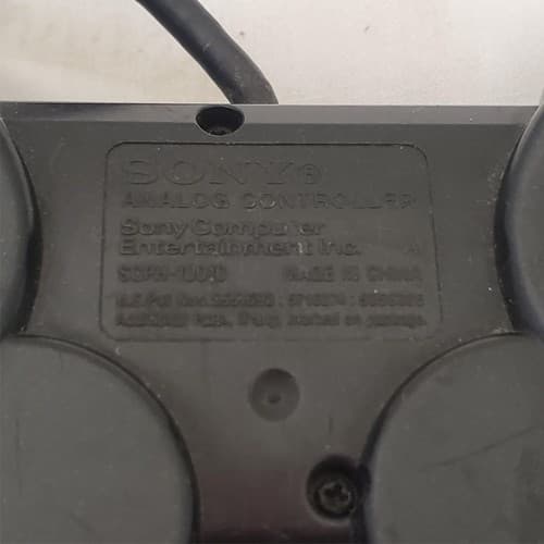 Sony PlayStation 2 SCPH10010 Black Dualshock Analog Controller - Thumbnail 6