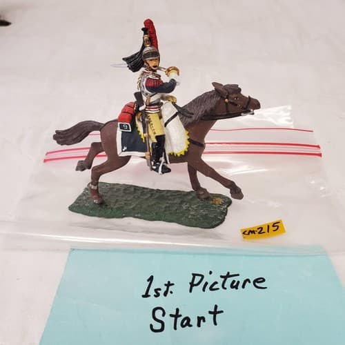 1995 Frontline Hand Painted Metal Toy Soldier Sword Calvary CM-215 - Image 1