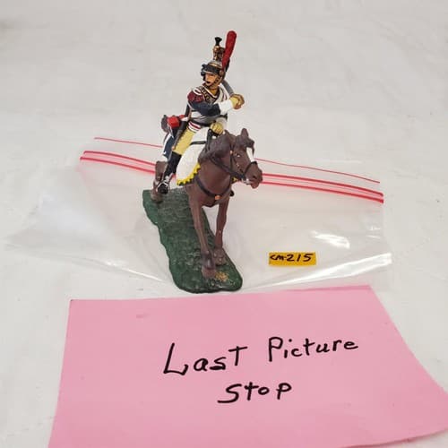 1995 Frontline Hand Painted Metal Toy Soldier Sword Calvary CM-215 - Thumbnail 8