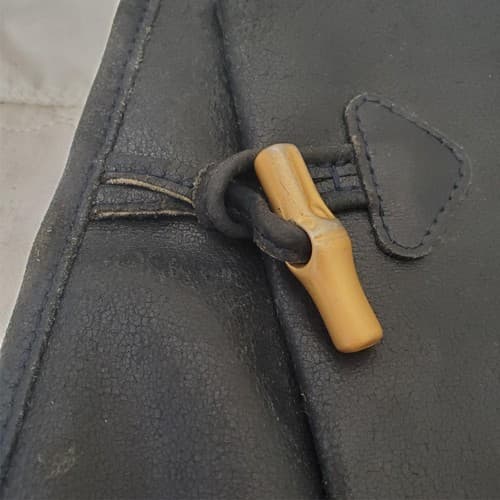 Longchamp Paris Black Leather Shoulder Bag - Thumbnail 4