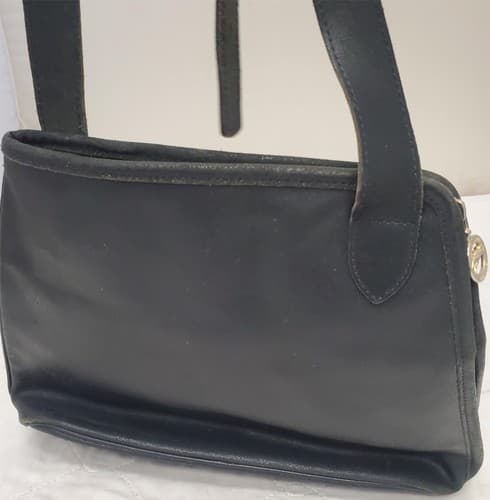 Longchamp Paris Black Leather Shoulder Bag - Thumbnail 7