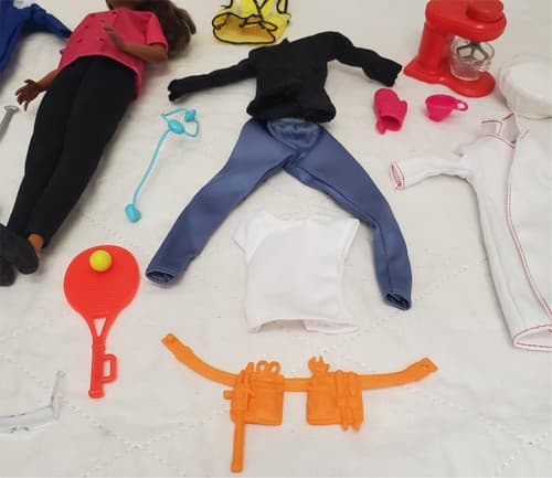 Barbie Dream Careers Barbie Doll Fashion Outfits with Accessories - Thumbnail 5