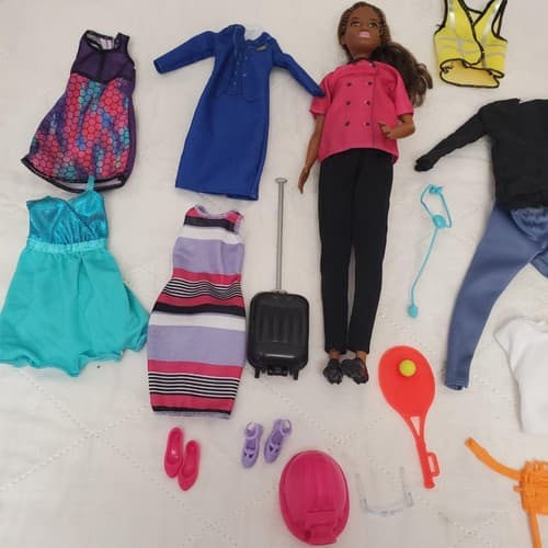 Barbie Dream Careers Barbie Doll Fashion Outfits with Accessories - Thumbnail 3