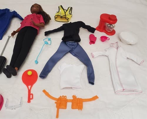 Barbie Dream Careers Barbie Doll Fashion Outfits with Accessories - Thumbnail 8