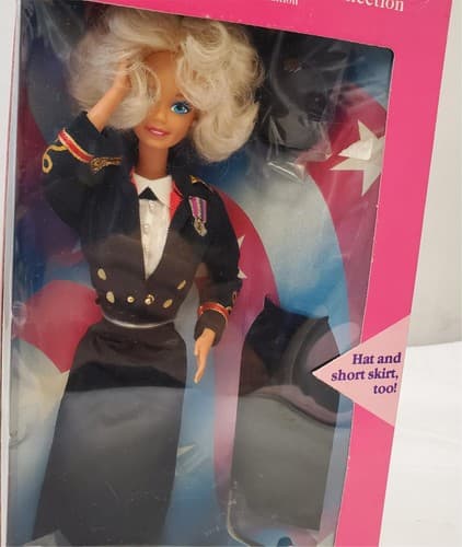 Barbie 1989 - Army Barbie - Stars 'n Stripes Collection - Thumbnail 3
