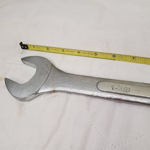Pittsburgh 1-3/8" 18.5Inch Long Angled Head Open End Wrench AB-12 - Thumbnail 6