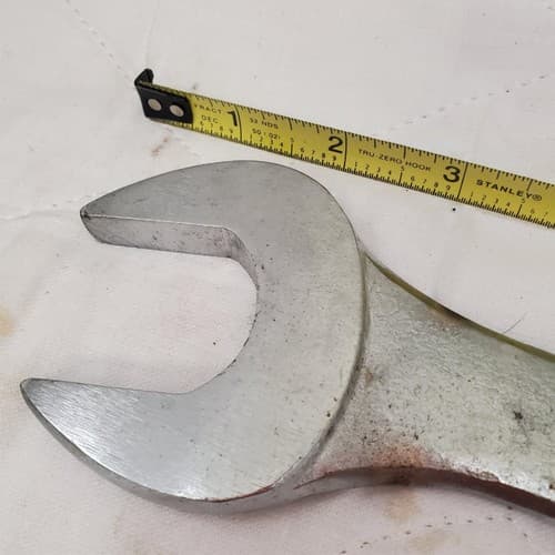 Pittsburgh 1-3/8" 18.5Inch Long Angled Head Open End Wrench AB-12 - Thumbnail 5