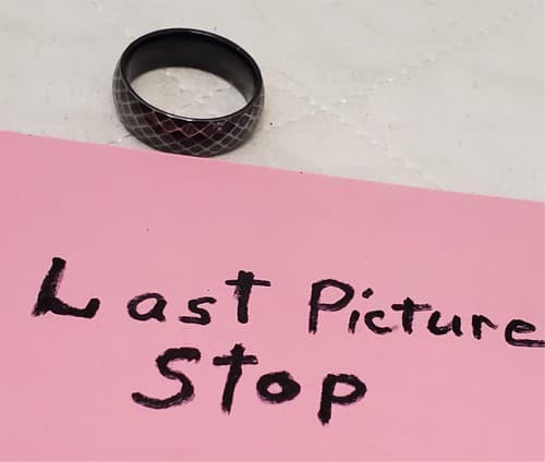 Crosshatch Pattern Tungsten Ring - Thumbnail 6