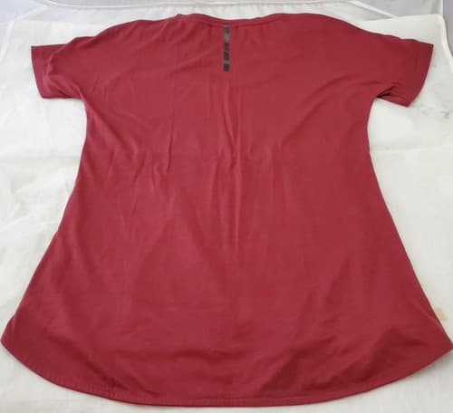 Women's BMW IIIM Stylish Red Short Sleeves Scoop Neck Size XSmall T-shirt - Thumbnail 4