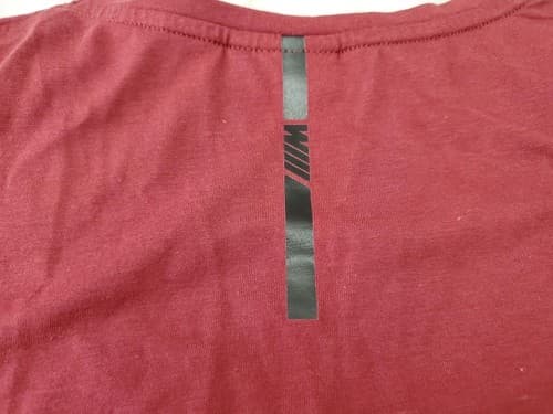 Women's BMW IIIM Stylish Red Short Sleeves Scoop Neck Size XSmall T-shirt - Thumbnail 5