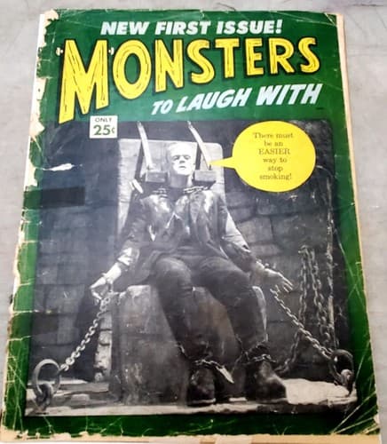 Monsters to Laugh With by Stan Lee The New First Issue 1964 Magazine - Thumbnail 3
