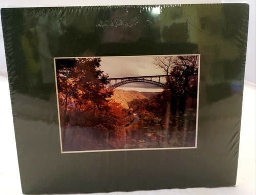 Vintage Art Print E. River Brooklyn Bridge 100 Year Anniv. 1883-1983 - Thumbnail 2