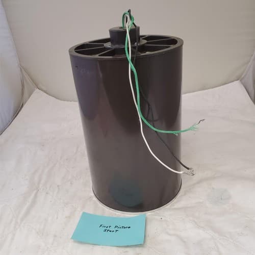 Spectrum Lighting Cylindrical Fixture Light 120V Black Finish #1 - Image 1