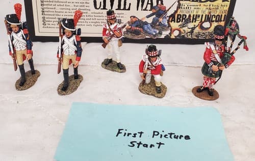 Set of 5 King and Country The Age of Napoleon Figurine - Image 1