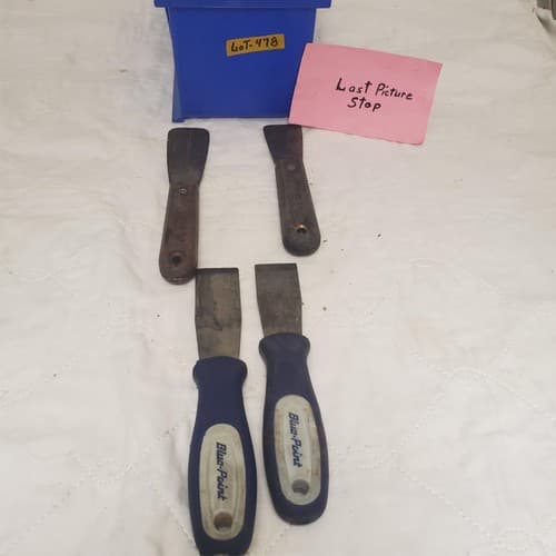 Lot of Blue Point ATS Paint Putty Knife Scraper Tools LOT-478 - Thumbnail 9
