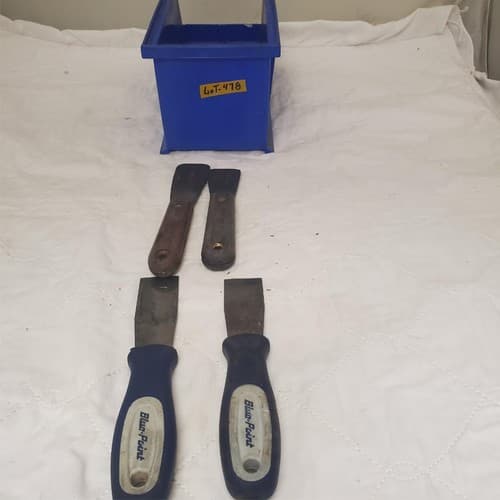 Lot of Blue Point ATS Paint Putty Knife Scraper Tools LOT-478 - Image 1
