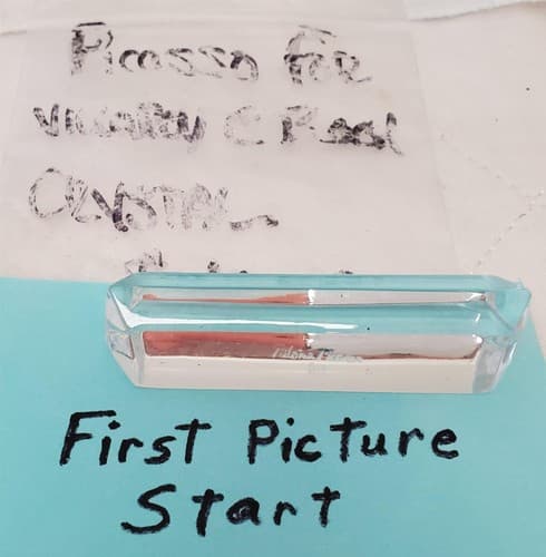 Villeroy & Boch Paloma Picasso Long Crystal Clear Prism - Image 1