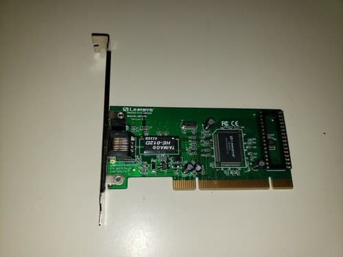 Linksys Instant EtherFast Series 10/100 Mbps PCI LAN Card LNE100TX Plug 'N Play - Image 1