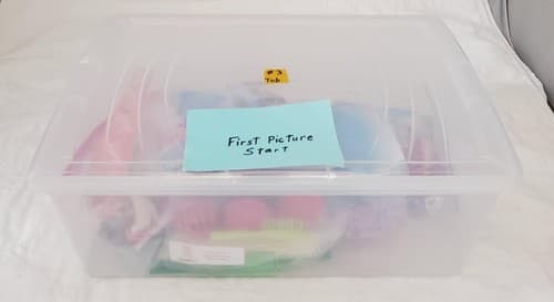 Mattel Barbie Hugs 'n Horses Barbie and Chelsea Blonde Playset #2 Tub - Image 1