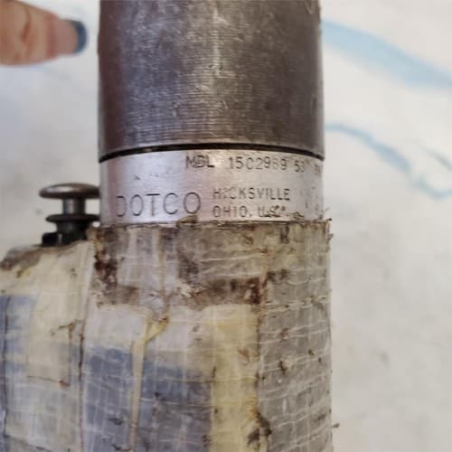 DOTCO Pistol Grip Pneumatic Air Drill Air Tool B5 - 043659 - Thumbnail 2