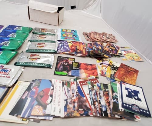 Vintage Lithophane LIGHT STAND Skybox Archie, Beginnings NFL and More Cards - Thumbnail 7